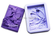 Moldes de silicona hechos a mano para jabón, 1 Uds., la luna, Ángel (R0975), moldes para artesanía DIY 2024 - compra barato