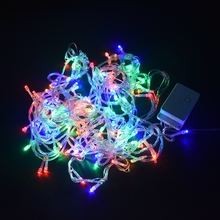 110V 220V 20m 200LED Outdoor Christmas String Lights Garland Waterproof LED Fairy Light Wedding Party Holiday Decorative Lights 2024 - buy cheap