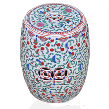Antique famille rose porcelain butterfly design chinese ceramic stool 2024 - buy cheap