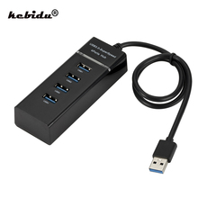 kebidu High Speed 4 ports HUB 4 Port USB 3.0 HUB Splitter Expansion For Desktop PC Laptop Adapter For Windows 10 USB HUB 3.0 2024 - buy cheap