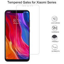 Screen Protector  phone For Xiaomi Redmi Note 7 Go Mi A2 Lite Mix 2 2S 6 Pro 6A  s2  Tempered Glass Film Protective Screen Cover 2024 - buy cheap