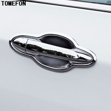 TOMEFON Car Styling For Chevrolet CAVALIER 2017 New ABS Chrome Side Door Handle Bowl Cover Trim 2024 - buy cheap