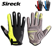 Sireck Full Finger Cycling Gloves Winter Fleece MTB Road Bike Gloves Anti-shock Breathable Bicycle Gloves Guantes Ciclismo 2024 - buy cheap