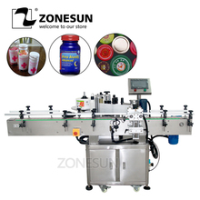 ZONESUN LT-200 automatic round bottle labelling machine 2024 - buy cheap