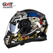NEW Winter Knight equipment GXT Flip up  motorcycle helmet Double lens G-160 motorbike motorbike scooter helmets made of ABS 2024 - buy cheap