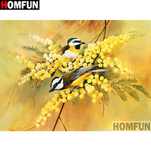 HOMFUN Full Square/Round Drill 5D DIY Diamond Painting "Bird scenery" Embroidery Cross Stitch 3D Home Decor Gift A12311 2024 - buy cheap