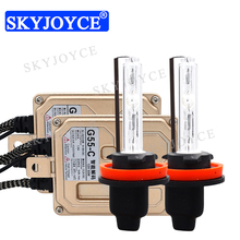 Skyjoyce-kit de balastro canbus original cnlight, 55w, g55c, hid, reator, 4300k, 6000k, cnlight, h1, h7, h11, 9005, lâmpada, bulbo hid 2024 - compre barato