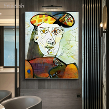 Pinturas de pared abstractas de Picasso Kandinsky, pinturas en lienzo HD para decoración del hogar, famosas ilustraciones, 1 unidad 2024 - compra barato