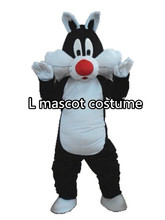 Sylvester cat mascot costume adult size Sylvester cat mascot costume free shipping 2024 - buy cheap