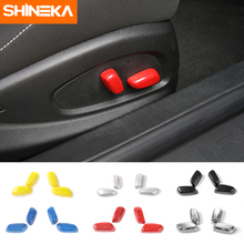 SHINEKA ABS Seat Adjustment Button switch Decorative Handle Cover Trims for Chevrolet Camaro 2017+Car Styling 2024 - buy cheap