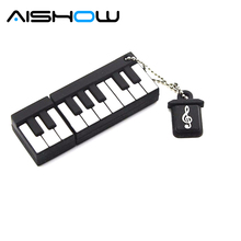 100% real capacity Retail Genuine Silicone Piano USB Flash Drive 512GB Thumb Pen drive Memory Stick Flash Disk 8G 16GB 32GB gift 2024 - buy cheap