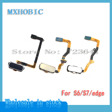 MXHOBIC 10pcs/lot Home Return Key Button Flex Cable for Samsung Galaxy S6 S7 Edge FingerPrint Touch Sensor Ribbon Replacement 2024 - buy cheap