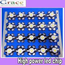 Smd led de alta potência de 3w, 100 lm + 20mm, base pcb branca fria, 25000-30000k, 3.0-3.6v, 700ma, peças