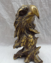 Música voge preciosa s3026 10 ", estátua de cabeça de águia tercel para riqueza de pássaro chinês em bronze 2024 - compre barato