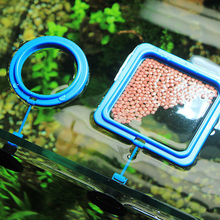 New Aquarium Feeding Ring Fish Tank Station Floating Food Tray Feeder Square Circle Accessory Water Plant Buoyancy Suction Cup 2024 - buy cheap