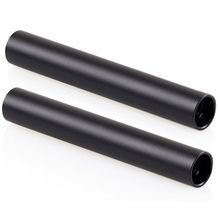 2x Black Aluminum Alloy 15mm Rod with M12 Female/ Inner Thread 15cm 6 Inch Long (pack of Two) 2024 - buy cheap
