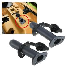 None 1 Piece Nylon Flush Mount Kayak rowing Boat Fishing Rod Holder Durable Cap Gasket Rafting Flatable Boat Accessories 2024 - buy cheap