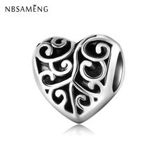 Silver Plated Charm Beads Beautiful Luminous Floral Charms Fit Original  Bracelets & Bangles DIY Women Jewelry 2024 - buy cheap