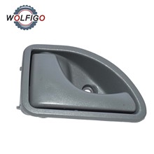 WOLFIGO Grey Front Left Inner Interior Door Handle for Renault Kangoo Twingo 1993-2007 8200247802 8200259376 2024 - buy cheap