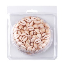 120~150pcs/box Natural Shell Beads Beach Oval Spiral Sea Cowrie Shells Loose Spacer Charm for Jewelry Making DIY 9~12x10~16mm 2024 - buy cheap