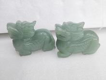 2 ornamentos naturales de jade Dongling 2024 - compra barato