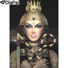 DIAPAI 100% Full Square/Round Drill 5D DIY Diamond Painting "Cleopatra beauty" Diamond Embroidery Cross Stitch 3D Decor A19075 2024 - buy cheap