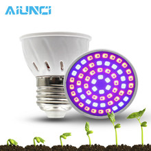 Full Spectrum 3w/4w/5w 220V E27 SMD2835 Red Blue UV IR LED Grow Light Bulb Growing Lamp For Indoor Plant Hydroponics Flowers 2024 - buy cheap