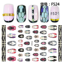 Cute cartoon design adhesive Nail Sticker decals Nail Art Decoration for Fake nails Accessories Supplies tools 2024 - buy cheap