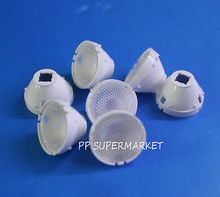 10 pcs 45 Graus 21mm Refletor Colimador Lens LED Cree Para T6 U2 XML XM-L LED