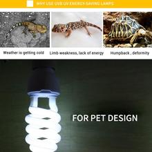 Reptile UVB 5.0 10.0 Lamp Bulb For Turtle Lizard Snake Lguanas Heat Calcium Lamp Bulb Energy Saving Light Reptile E27 2024 - buy cheap
