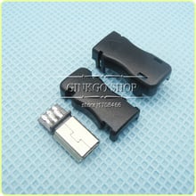 50sets/lot DIY USB 5P 5Pin Plug OTG Mini B USB 5Pin 3 in 1 communly use for mini usb jack free shipping 2024 - buy cheap