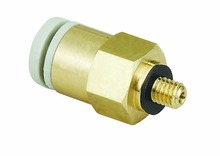Free shipping Quality pneumatic part fittings Brass Male thread Adaptor connector for OD 3mm PU hose/Nylon Hose/soft Nylon Hose 2024 - buy cheap