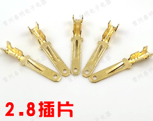 Crimp Terminal Male Spade Cable Wire Terminals for 2.8mm Connectors 2024 - buy cheap