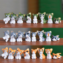 8pc Cats Miniature Animal Garden Decor Fairy Home Houses Decoration Crafts DIY Accessories 2024 - buy cheap