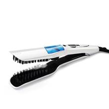Electric Steam Hair Straightener Brush LCD Straightening Irons Professional Styling Tools 3D Straightening Comb 2024 - buy cheap