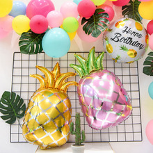 1pc Summer Party Pineapple Foil Balloon Birthday Balloons Baby Shower Hawaii Party Decoration Kids Beach Party Helium Air Globos 2024 - buy cheap