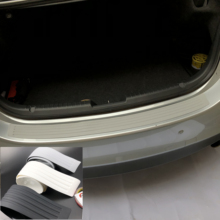 Car Rear Bumper Scuff Protective Case For Skoda Octavia Yeti Roomster Fabia Rapid Superb KODIAQ Citigo KAMIQ KAROQ SCALA VISION 2024 - buy cheap