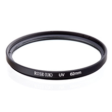 УФ-фильтр RISE (UK) 62 мм, Ультрафиолетовый фильтр для защиты объектива, дымчатый фильтр для Pentax Nikon Canon Sony 2024 - купить недорого