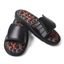 1pair Unisex Foot Massage Slippers Health Magnetic Massageador Sandal Outdoor Beach Sandals Clogs for Elderly Healthy Care 2024 - buy cheap