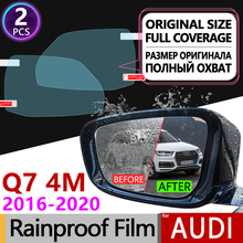 for Audi Q7 4M 2016 2017 2018 2019 Full Cover Anti Fog Film Rearview Mirror Rainproof Foils Clear Anti-Fog Films Car Accessories 2024 - buy cheap