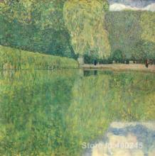 Famous Oil painting park of schonbrunn Gustav Klimt reproductions Canvas Art High quality Hand painted 2024 - buy cheap