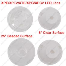 10pcs Cree XPE / XPE2 / XPG / XPG2 / XTE 3535 UV or Full Spectrum LED Lens Reflector 25 or 8 Degree Optical PMMA Lens 32.5mm 2024 - buy cheap