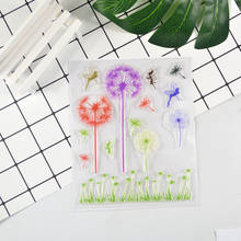 Dandelion Transparent Clear Stamp for Scrapbooking Transparent Silicone Rubber DIY Photo Album Decor 2024 - buy cheap