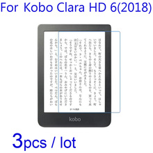 Protectores de pantalla LCD para Kobo Clara HD 6 2018/Forma E-Book, 3 unids/lote, suaves, transparentes/mate/Nano, antiexplosión 2024 - compra barato