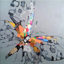 Pintura al óleo hecha a mano de mariposa bonita sobre lienzo, decoración del hogar, cuchillo, animales, imágenes colgantes para sala de estar, pintura abstracta 2024 - compra barato