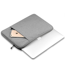 Bolsa de nylon para notebook, bolsa para laptop macbook air 11 13 12 15 pro 13.3 15.4 retina, forro unissex para macbook pro 2024 - compre barato