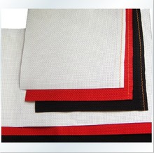 Tecido para ponto cruz de x 50cm, melhor qualidade, pano amortecedor de 14 contagens (14 ct), escolher uma cor de branco/preto/vermelho, frete grátis 2024 - compre barato