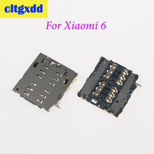 cltgxdd For Xiaomi 6 M6 Mi6 SIM Card Reader Socket Holder Tray Slot connector Phone Replacement Parts 2024 - buy cheap