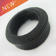 1M Cable Sleeves 18mm Snakeskin Mesh Wire Protecting Nylon Tight Sheathing Braided Sleeves Auto Wire Harnessing 2024 - buy cheap