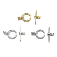 Fastener Toggle Clasps for Bracelet Jewelry Making Cord Chain Ends Connector DIY Accessories Alloy Metal Hook Findings Supplier 2024 - buy cheap
